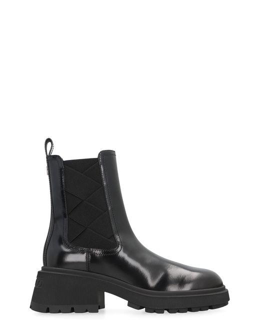 Jimmy Choo Black Louri Ankle Boots Leather