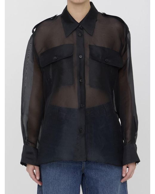 Khaite Black Missa Shirt