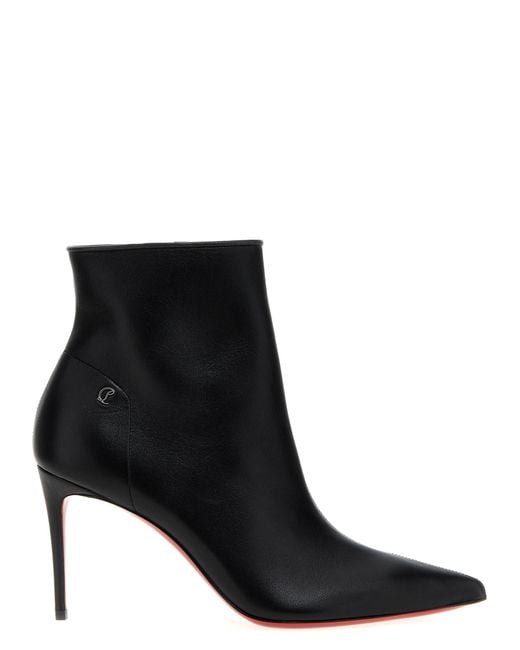Christian Louboutin Black 'sporty Kate' Ankle Boots
