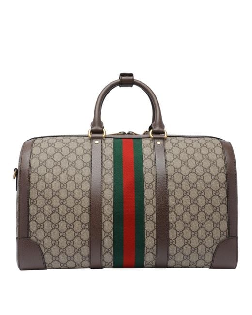 Gucci Black Savoy Duffle Bag for men