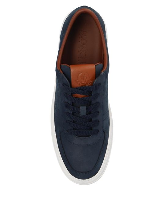 Moncler Monclub Low-top Sneakers in Blue for Men | Lyst