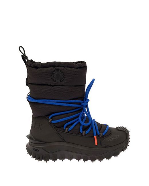 Moncler Black Trailgrip Après High Snow Boots for men
