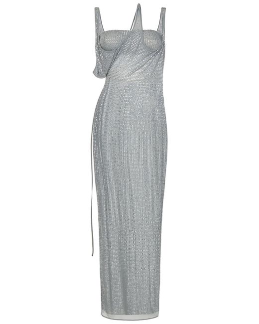 The Attico Gray Dress