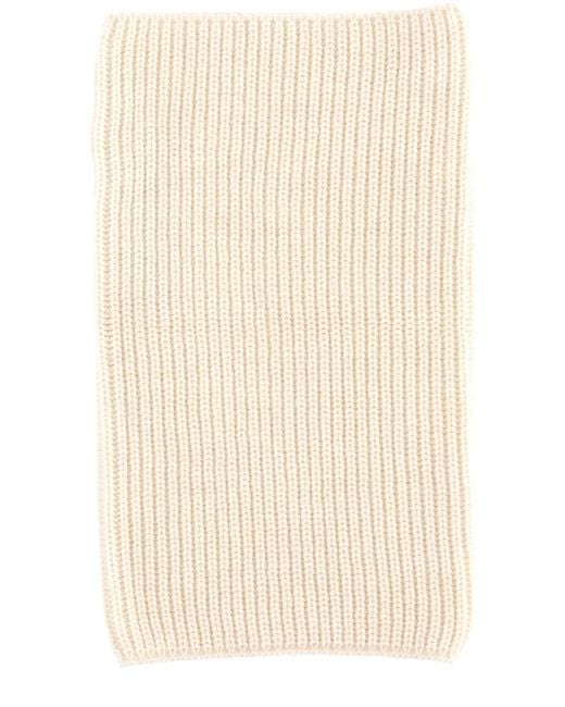 Lemaire Natural Snood Scarf Acrylic for men