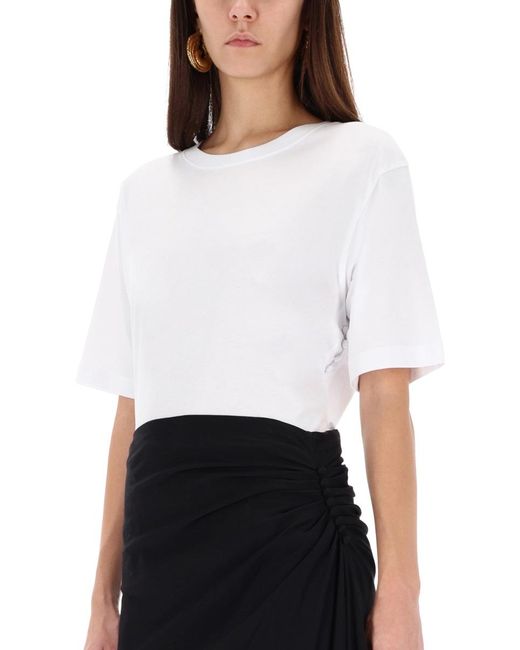 Dries Van Noten White Heydu Bis T-Shirt Cotton T-Shirts