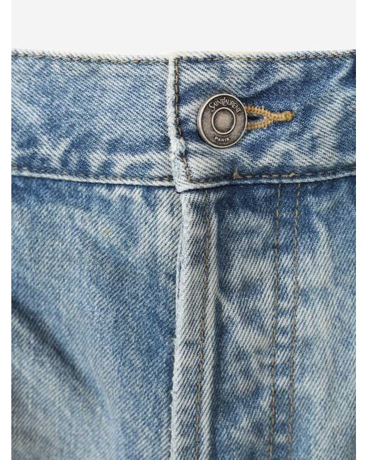 Saint Laurent Blue Jeans for men