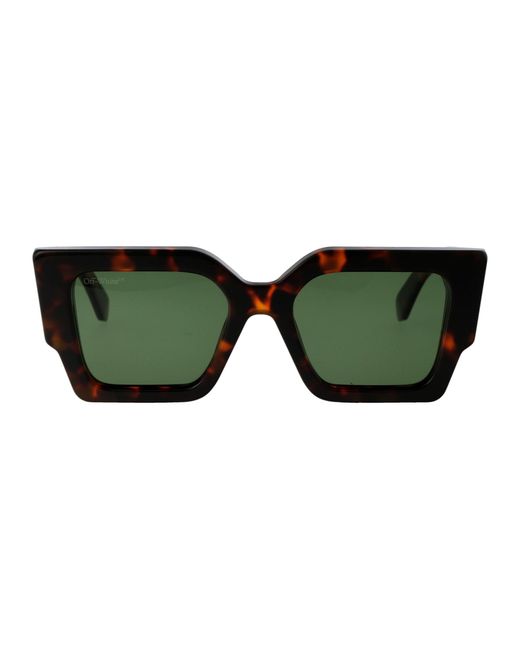 Off-White c/o Virgil Abloh Green Sunglasses