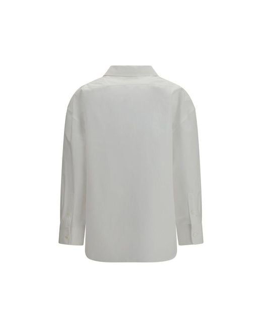 Givenchy Gray Cotton Shirt
