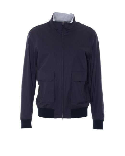 Herno Blue Jacket for men