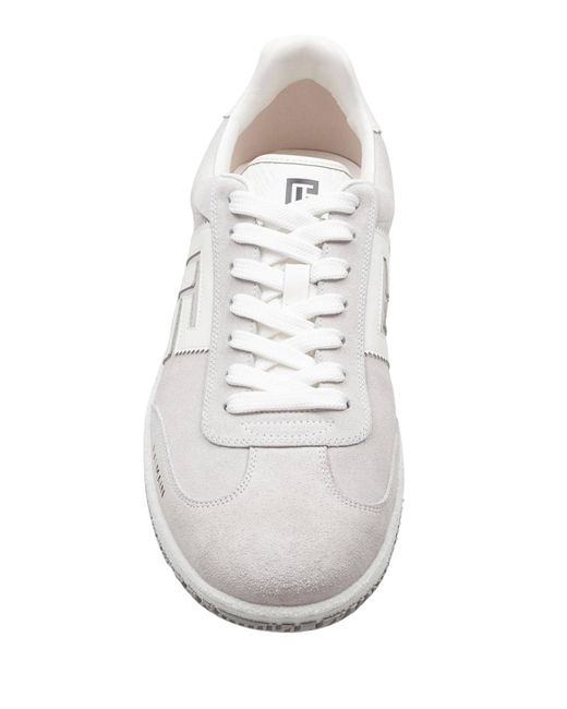 Balmain White Swan Sneakers