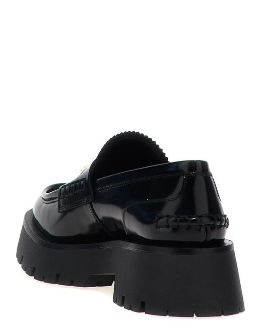 Alexander Wang Black Carter Lug' Loafers