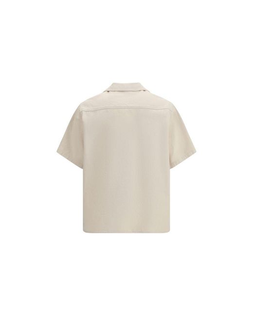 Valentino Garavani Natural Beige Denim Shirt for men