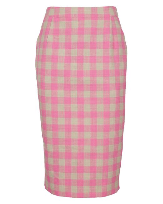 Essentiel Antwerp Midilenght Pencil Skirt in Pink | Lyst