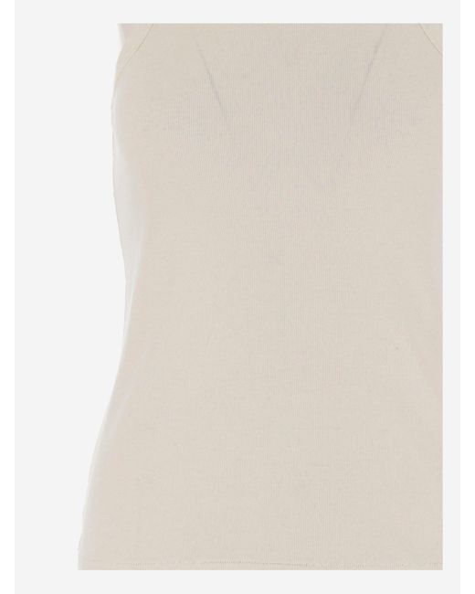 By Malene Birger Natural Lise Tank Top