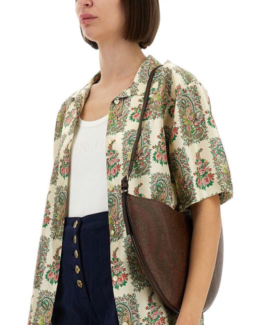Etro Natural Silk Shirt