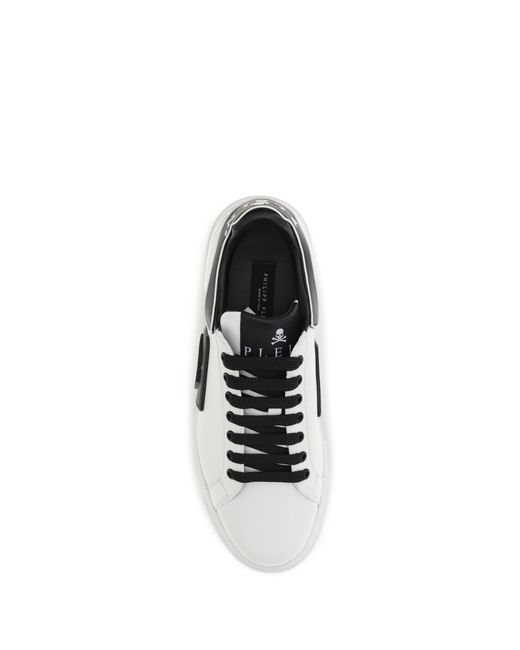 Philipp Plein White Phantom Sneakers for men