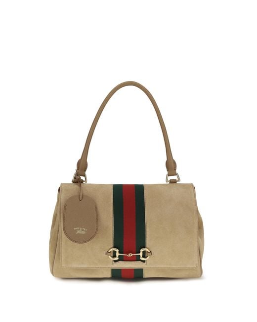 Gucci Natural Medium Paparazzo Handbag Calf Leather Bos Taurus Handbags
