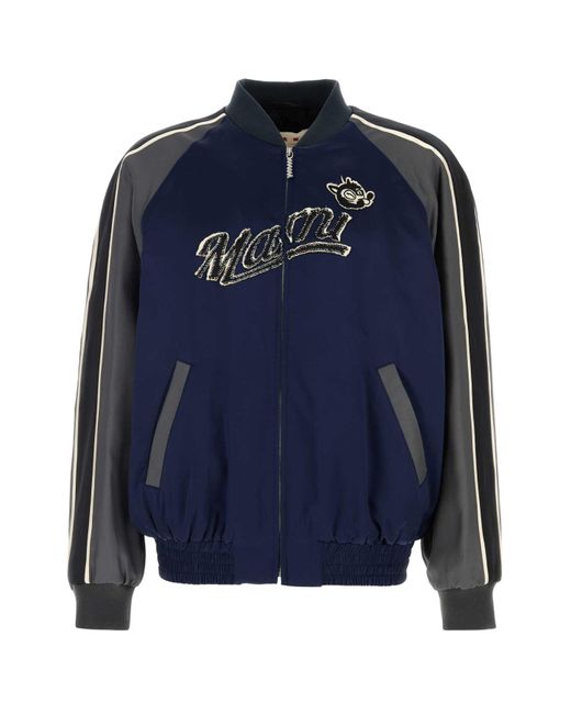 Marni Blue Jackets for men