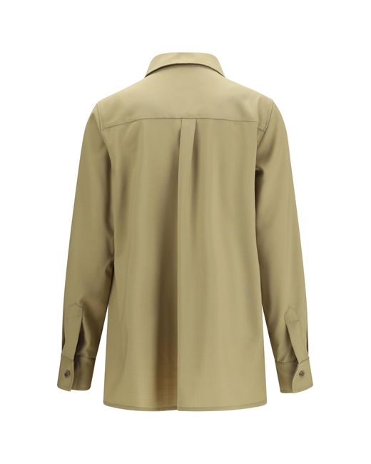 Cruna Natural Overshirt Claire Virgin Wool Fleece (Ovis Aries) Shirt
