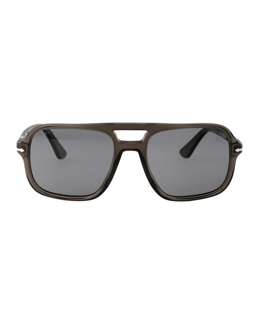 Persol Gray 0Po3328S Acetate Sunglasses for men