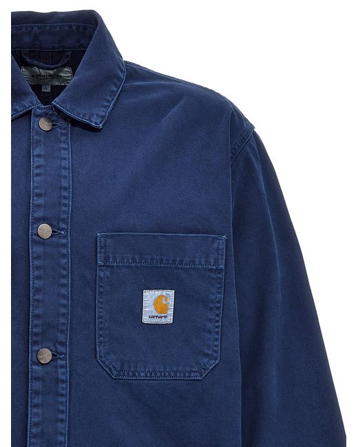 Carhartt Garrison Jacket in Blue for Men | Lyst