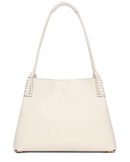 Etro Natural Shoulder Bag Libra Medium Leather