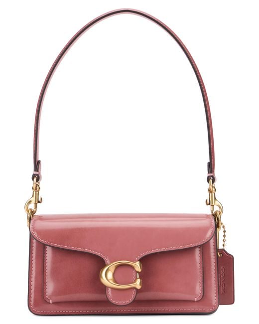 COACH Red Shoulder Bag Tabby 2.0 Calfskin Handbags