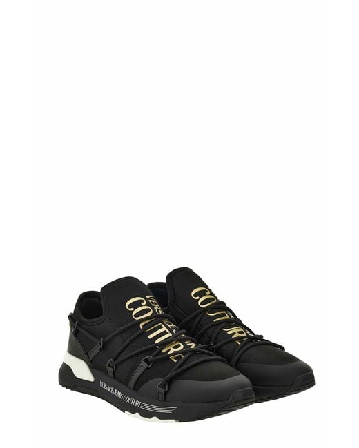 Versace Jeans Couture Black Sneakers for men