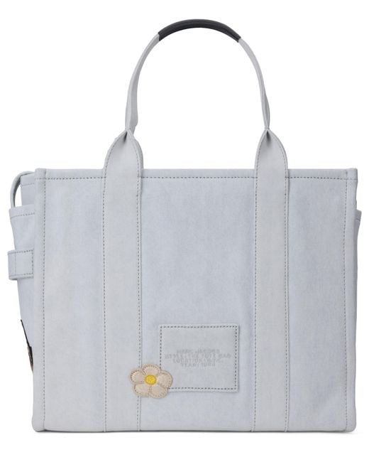 Marc Jacobs Blue Tote Bag Cotton