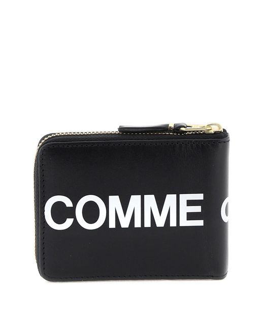 Comme des Garçons Black Comme Des Garcons Wallet Zip-around With Maxi Logo