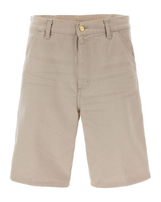 Carhartt Natural Single Knee Bermuda Shorts for men