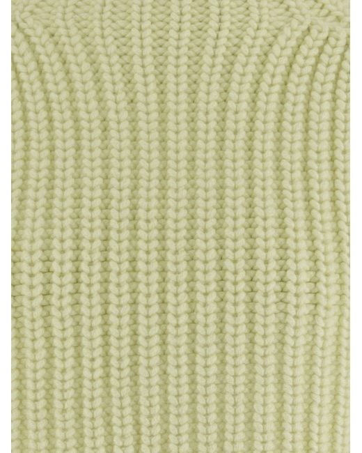 Sa Su Phi Green Shawl Cape Knit Cashmere Capes