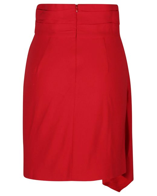 IRO Red Kemil Mini Skirt