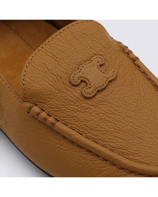 Céline Brown Flat Shoes _Le