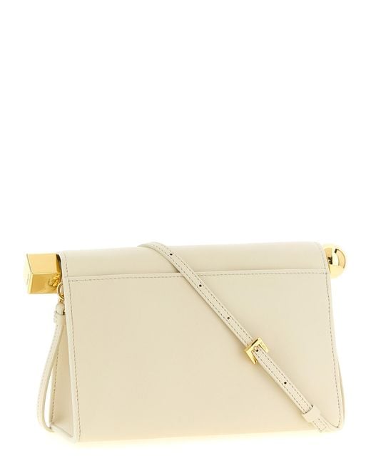 Jacquemus Natural Lamb Leather Clutch Bag