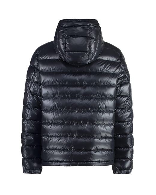 Moncler Black Besines Hooded Down Jacket for men