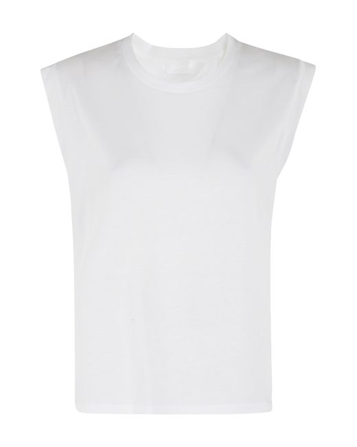 Dondup White Girocollo Regular