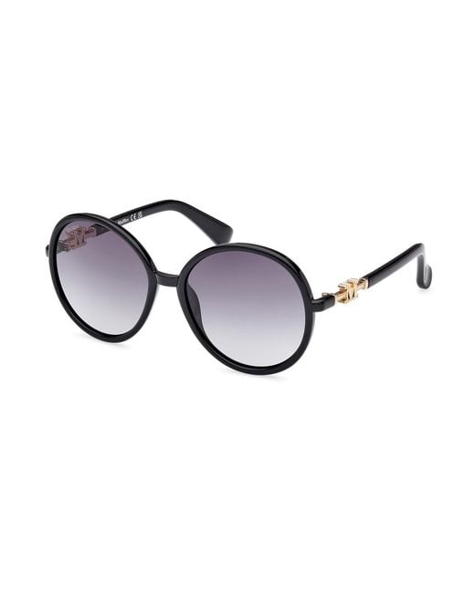 Max Mara Blue Mm0065 01B Acetate Occhiali Sole