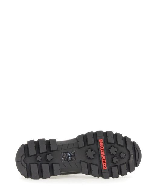 DSquared² Black Leather Boot
