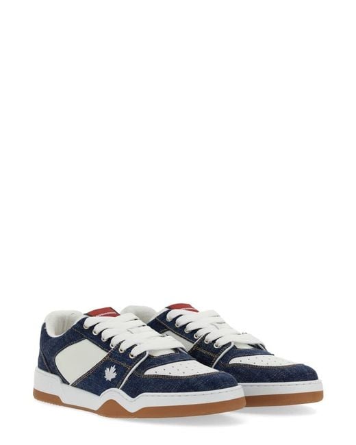 DSquared² Blue Sneaker "spiker" for men