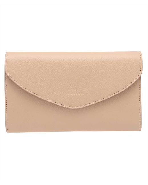 Il Bisonte Natural Leather Clutch