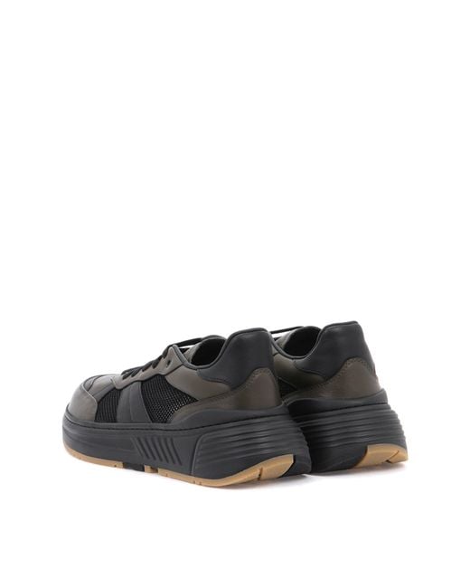 Bottega Veneta Black Speedster Athletic Sneakers for men