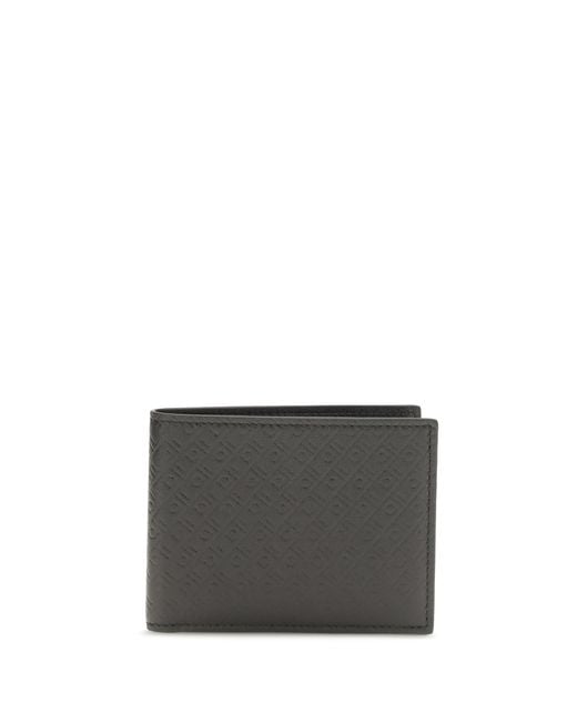 Ferragamo Gray Leather Wallet Calf Bos Taurus for men