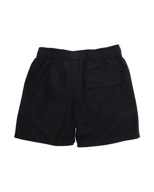 Givenchy Black Shorts Surfer Polyester for men