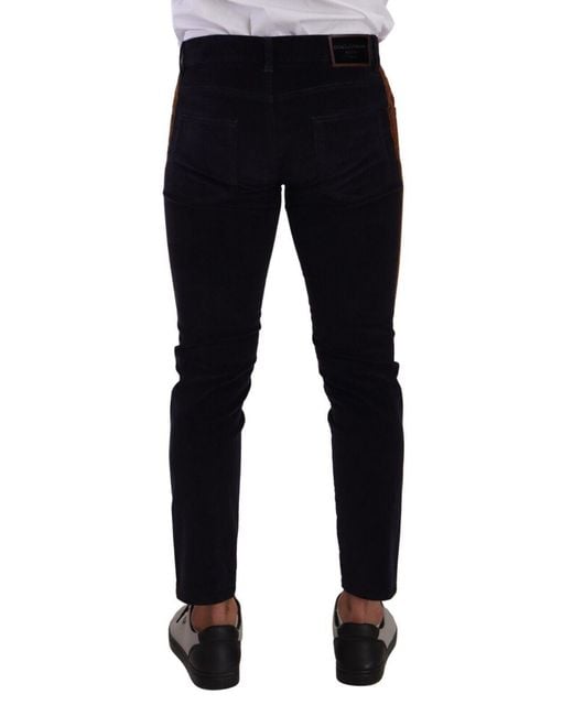 Dolce & Gabbana Blue Elegant Slim Fit For The Modern for men