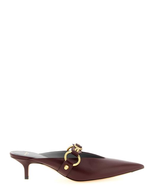 Balenciaga Brown City Mule