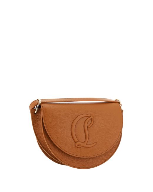 Christian Louboutin Brown By My Side Crossbody Bag