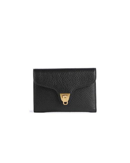 Coccinelle Black Wallet Bovine Leather Bags