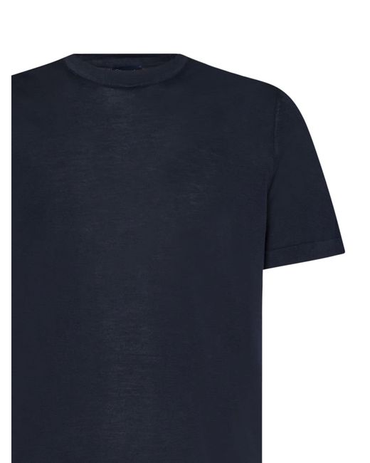 Drumohr Blue T-shirt for men