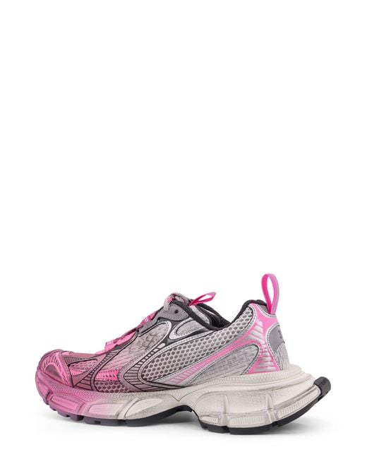 Balenciaga Purple 3Xl Low-Top Mesh Sneakers